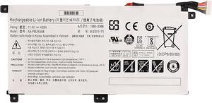 Vvsialeek [New] AA-PBUN3AB 43Wh Laptop Replacement Battery for Samsung Notebook 5 NP300E5K NP530E5M NP550XTA NP730QAA NP740U3L NP740U5L NP740U5M NP740U3M NP800G5M 500R5M 8500GM 810G5M 300E4M 550XAA.