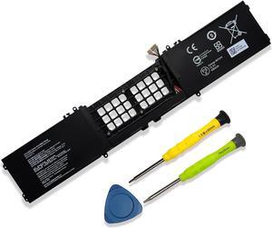 RC30-0287 Laptop Battery Replacement for Razer Blade Pro 17 2019 2020 RZ09-0287 RZ09-02876 RZ09-02877 RZ09-02878 RZ09-03295 RZ09-03297 RZ09-02876E92-R3U1Series 4ICP4/62/115[(15.4V 70.5Wh 4583mAh)]
