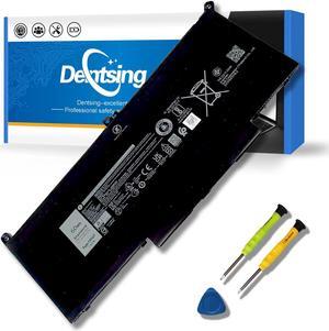Dentsing 60Wh F3YGT Laptop Battery for Dell Latitude 12 7000 7280 7290/13 7000 7380 7390 P29S002/14 7000 7480 7490 P73G002 Series DM3WC DM6WC 2X39G KG7VF 451-BBYE 453-BBCF 7.6V 4 Cells