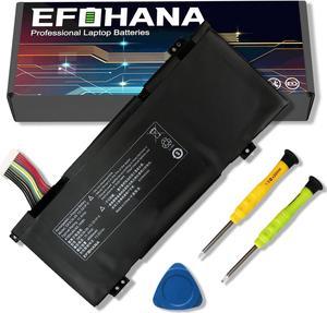 EFOHANA GK5CN00133S1P0 Laptop Battery Replacement for Getac Tongfang GK6Z5CN Schenker XMG Neo 15 XNE15M19 Maingear Vector 15 Eluktronics Matrix RP17 Series 114V 4674Wh 4000mAh