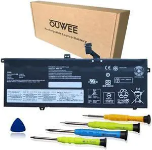 OUWEE L18D6PD1 Laptop Battery Compatible with Lenovo ThinkPad X13 X390 X395 Series L18M6PD1 SB10K97655 02DL017 L18M6PD2 02DL018 L18C6PD1 SB10K97657 02DL019 02DL020 11.46V 48Wh 4190mAh
