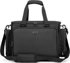 Rabjen Large Lawyer Tote Bag, 17" Laptop Briefcase Attache Lawyers Case Legal Size