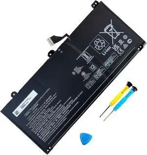 Vmaxxfanee 58.84Wh SI03XL Laptop Battery Replacement for HP Chromebook x360 14C-CC 14c-cc0000nb 14c-cc0013dx 14c-cc0047nr Series SI03058XL HSTNN-OB1V M12585-05 M12585-005 M12329-AC1 M02027-005
