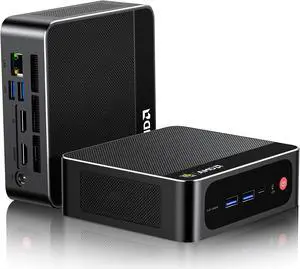 Beelink Mini PC AMD Ryzen 7 5850U Up to 4.4GHz 8C/16T, SER5 PRO Mini Computer with 32GB DDR4 RAM 1TB M.2 SSD, Support 4K Triple Screen Display(HDMI+DP+Type-C)/WiFi6/BT5.2/Gigabit LAN/Home/Office