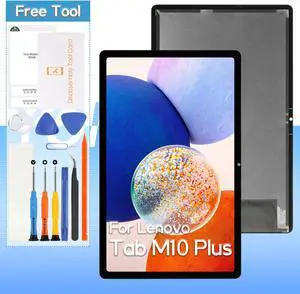 Yondista for Lenovo Tab M10 Plus 3rd GEN Screen Replacement TB125FU TB128FU 10.61" LCD Display Digitize Assembly Repair Part with Tools
