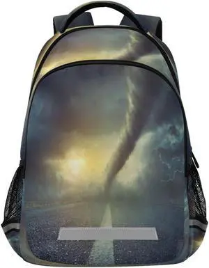 Vozoza Powerful Tornado Backpack for Girls Kids Boys School Bookbags,Student Laptop Backpack Carrying Bag Casual Lightweight Travel Sports Day Packs