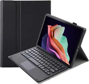 Yunir Tablet Keyboard, Cutout Keyboard with Magnetic Case Pencil Holder, Modern, Full for Tab P11 2nd Gen Pad Plus 2023 (Black)