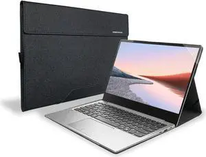 Heycase Case Cover for Samsung Galaxy Book Go/Lenovo Flex 5 6 14 inch & ThinkPad L380 L390 13.3 Inch, Protective Hard Shell Case Accessories,S023-Black