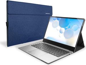 Honeymoon Case Cover Compatible with 14" Samsung Galaxy Book 4/3 Pro[Not fit Galaxy Book4/3 360], PU Leather Folio Stand Protective Hard Shell Case,S043-Blue