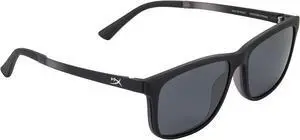 HyperX Spectre React - Gaming Eyewear, Blue Light Blocking Glasses, UV Protection, Ultem Frame, Crystal Clear Lenses, Microfiber Bag, Hard Case  Medium/Large w/Polarized Clip Crystal Grey