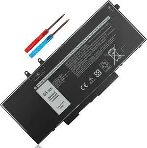 ZAYAUPVL 3HWPP Battery for Dell Latitude 5410 5510 5501 5401 5411 5511 Precision 3541 3551,Inspiron 7706 2-in-1, Inspiron 17 7500 7506 2-in-1 Black 03HWPP 10X1J N2NLL 1VY7F 451-BCMN 68Wh 15.2V