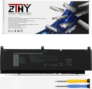 ZTHY 95Wh PKWVM Laptop Battery Replacement for Dell Precision 7550 7560 7750 7760 Mobile Workstation P44E P93F P44E001 P44E002 P93F001 P93F002 C903V CR72X 17C06 0CR72X 0447VR 068N03 453-BBCQ 11.4V