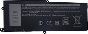 NBULBL DT9XG Laptop Battery Replacement for Dell Alienware Area-51m R1 R2 ALWA51M-D1968W D1969PW D1746W D1733B D1735DB D1766W D1733PB D1748DW Series 07PWKV 0KJYFY