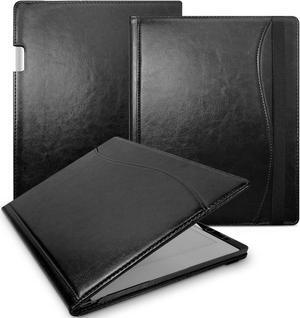 E NET-CASE Case for Remarkable 2 Tablet 10.3 inch (2020 Released) - New Business Design Upgraded Leather Cover for Remarkable 2 Digital Paper with Stand & Pen Holder (Black)