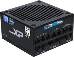 SAMA XP850W PC Power Supply Platinum 80+ ATX3.0 PCIE5.0 Full Voltage 12VHPWR PSU Silent Fan ECO Mode Full Modular ATX Power Supply for 3090Ti 4070Ti 4080 4090 Black