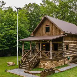 EEZ RV Products Telescopic Pole with Starlink Adaptor (for V2) 20'' for Cabins and Beach House