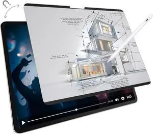 MAGEASY for 2024 iPad Pro 11" Paper-Feel Magnetic Screen Protector, Write & Draw Like on Paper, Detachable & Reusable, Matte Finish - EasyPaper Pro