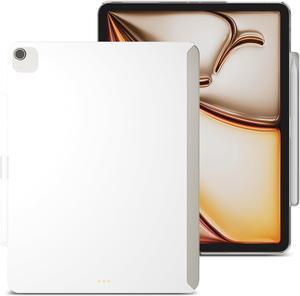 MAGEASY CoverBuddy Lite for 2024 iPad Air 13" - iPad Air Case Compatible with Magic Keyboard for iPad Air (M2), with Apple Pencil Pro Pencil Holder - White