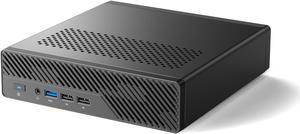 MINISFORUM MS-01-S1260 Mini PC Barebone with Intel Core i5-12600H,vPro Enterprise Support,2x10Gbps SFP+LAN/2x2.5G RJ45/2xUSB4/HDIM/16xPCIe 4.0/M.2 NVMe SSD/U.2 NVMe SSD,Mini Computer(No OS/RAM/SSD)