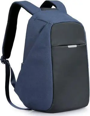 oscaurt Anti Theft Backpack 15.6 Inch Laptop Travel Backpack with Hidden Zipper and USB Charging Port Waterproof Business Computer Bag for Men & Women