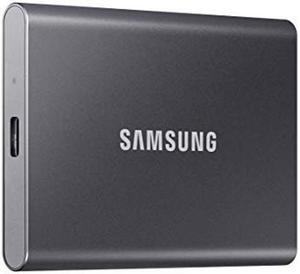 SAMSUNG T7 Portable SSD, 2TB External Solid State Drive, Speeds Up to 1,050MB/s, USB 3.2 Gen 2, Reliable Storage for Gaming, Students, Professionals, MU-PC2T0T/AM, Gray