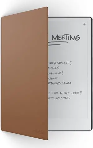 Book Folio  Official reMarkable 2 Cover | Slim, Premium Leather Folio in Sepia Brown | Stylish Protection for Your rM 2 Tablet | Not Compatible with Paper Pro