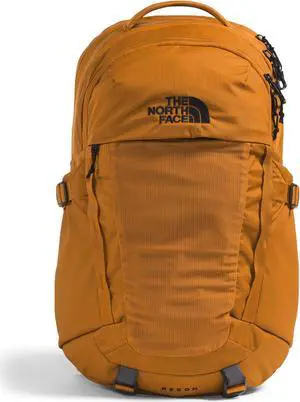 THE NORTH FACE Recon Everyday Laptop Backpack | Daypack with Water Repellent Finish, 16" Laptop Sleeve, 2 Water Bottle Pockets, Timber Tan, One Size