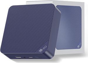 Beelink Mini PC, EQ13 Intel 12th Gen N200(up to 3.7GHz) 4C/4T, Mini Computer 16GB DDR4 RAM 500GB SSD, Micro PC Dual Display HDMI*2 4K 60Hz/Dual 2.5Gbps/WiFi6/BT5.2/WOL/PXE/Openwrt/Office/W-11 Pro