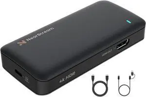 NearStream CCD30 USB 3.1 Video Capture Card for Streaming or Recording in 4K60FPS HDR10 or 1080P60FPS HDR10 with Ultra-Low Latency, Compatible with Xbox Series X/S, Xbox One, PS5, PS4/Pro, PC/Mac