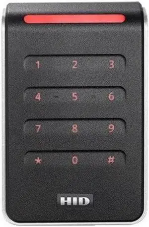 HID Signo 40 40KTKS-00-000000 Multi-Technology, Mobile Ready Smart Card Reader with Keypad