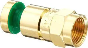 Platinum Tools 18205 F RGB Compression 24AWG, Gold Plated, 25-Pack