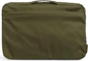 Vera Bradley Women's Cotton Laptop Organizer, Climbing Ivy Green, One Size