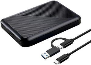 Tianken 1TB Ultra Slim Portable External Hard Drive USB 3.1 Type C HDD Storage for PC, Mac, Laptop, PS4, Xbox one (1TB)