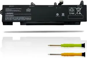 UGXKNAE 56Wh CC03XL Laptop Battery Replacement for HP ZBook Firefly 15 G7 G8 EliteBook G7 G8 855 850 Series Notebook L77622-2C1 HSTNN-UB8W HSTNN-DB9O L77622-2C2 L77622-541 L77991-005 11.55V 4610mAh