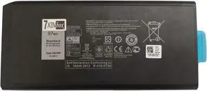 7xinbox 4XKN5 5XT3V DKNKD VCWGN X8VWF XN4KN XRJDF YGV51 CJ2K1 Replacement Laptop Battery Compatible with DELL Latitude E7404 E5404 12 (7204) 14 (7404) 14 Rugged 5404 7404 (97WH)