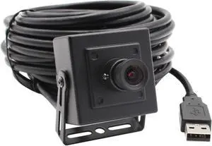 ELP 3.6mm Lens 1MP Mini HD USB Camera with Metal Case for Computer,720P 30fps Mini UVC USB2.0 Video Webcam OV9712 Lightburn Camera for Medical Endoscope 3D Scanner,ATM,Kiosk,3.3ft/1m Cable for Laptop
