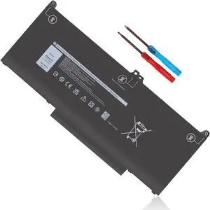 MXV9V 7.6V 60Wh Laptop Battery for Dell Latitude 7400 7300 E5300 E5310, Latitude 5300 5310 2-in-1, for Inspiron 7300 7306 2-in-1 Black Series P96G P97G P99G P100G P100G001 5VC2M 829MX 05VC2M 4-Cell