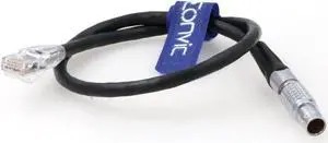 Eonvic RJ45 Ethernet Cable 10 Pin to RJ45 Cat5e Ethernet Control Cable for ARRI Alexa Mini and Teradek COLR (Straight 10pin to RJ45)