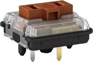Kailh Choc Low Profile Brown Mechanical Keyboard Switches,1350 Chocolate Tactile 5-Pin 50gf RGB SMD Gaming Switch (Brown 90Pcs)