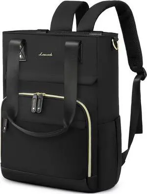 LOVEVOOK Laptop Backpack for Women, 17 Inch Work Backpack with Laptop Compartment, Water Resistant Computer Backpack for College, Travel, Commuter