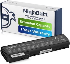 NinjaBatt Battery for HP 8460P 628668-001 8470P 8570P 628666-001 628670-001 6560B CC06 631243-001 CC09 CC06XL 634089-001 634087-001 6465B 6470B 6460B - High Performance [6 Cells/4400mAh/48Wh]