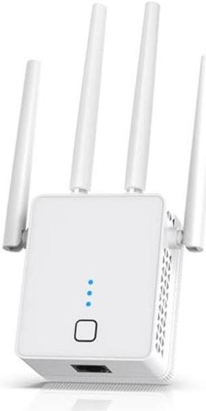 WiFi Extender, 2024 Fastest WiFi Booster 1200Mbps Dual Band (5GHz/2.4GHz) WiFi Extenders Signal Booster for Home, WiFi Repeater with Ethernet Port Covers up to 10000sq. ft and 55 Devices