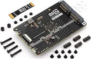 NVMe Base for Raspberry Pi 5 M.2 HAT PCIe Extension Board (M.2 2230 to 2280 Supported) (0TB (Duo))