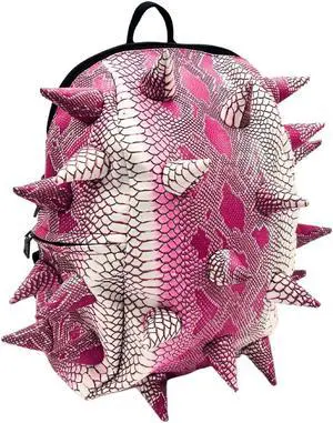 Madpax Spike Pink Extinct Travel Daypack | Premium Backpack with 3D Design, Fits 13 Inch Laptop, Multiple Compartments, Lightweight & Water-Resistant | Ideal for Offices