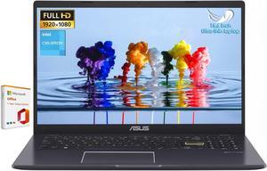 ASUS Vivobook go 15 L510 Laptop, 15.6" FHD, Intel Celeron N4020 Processor, 4GB DDR4 RAM 128GB Storage, Microsoft 365 Personal 1-Year Included, Ultra Thin, Win 11 Home S