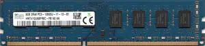 Hynix Original 8GB, 240-pin DIMM,Unbuffered, Non ECC, DDR3 PC3-12800 Desktop Memory Module