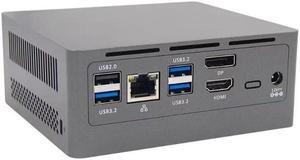 suevery Mini PC Intel 12th Gen Alder Lake N100(up to 3.4GHz) 8GB DDR4 RAM M.2 256GB Nvme SSD, Desktop Computer Support 4K TV Dual Display Business