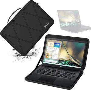 Smatree Hard EVA Protective Sleeve Case for 16 inch Acer ConceptD 5, for 15.6 inch Acer Aspire 7 Laptop A715-43G-R5M8/A715-42G-R8BG, TravelMate P2 (Not Fit Spin 7) (X8294)
