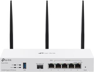 TP-Link Festa FR365, AX3000 WiFi 6 VPN Router, Up to 5 Gigabit WAN + 1 USB 3.0 WAN + 1 SFP, Self-Organizing Network, Free Cloud, Load Balance, Mesh, Seamless Roaming, Does not Work with Omada