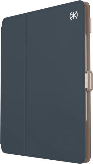 Speck Case for iPad Pro 6th Generation 12.9 Inch - Drop & Camera Protection, Slim Multi Range Stand, Apple Pencil Holder - Almond Milk/Mocha/Charcoal
